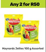Maynards Jellies Assorted-For 2 x 100g