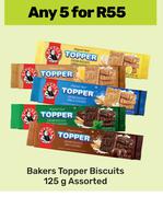 Bakers Topper Biscuits Assorted-For 5 x 125g