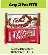 Nestle Chocolate Slab-For 2 x 135g-150g
