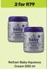 Reitzer Baby Aqueous Cream-For 2 x 500ml