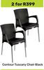 Contour Tuscany Chair (Black)-For 2