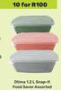 Otima 1.2Ltr Snap-It Food Saver Assorted-For 10