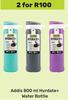 Addis 800ml Hydrate+ Water Bottle-For 2
