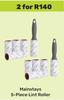 Mainstays 5-Piece Lint Roller-For 2