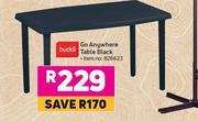 Buddi Go Anywhere Table Black