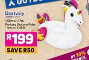 Bestway 1.50m x 1.17m Fantasy Unicorn Rider