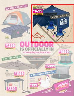 Game : Outdoor Is Officially In At Everyday Low, Low Prices (23 March - 19 April 2022), page 1
