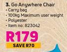 Campmaster Go Anywhere Chair