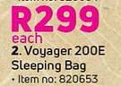Campmaster Voyager 200E Sleeping Bag-Each
