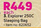 Campmaster Explorer 250C Sleeping Bag-Each