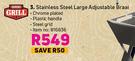 Expert Grill Stainless Steel Large Adjustable Braai