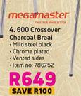 Megamaster 600 Crossover Charcoal Braai