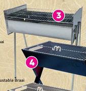 Expert Grill Stainless Steel Large Adjustable Braai