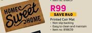 Printed Coir Mat