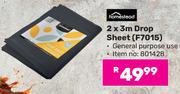Homestead 2 x 3m Drop Sheet F7015 801428