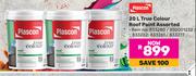 Plascon 20L True Colour Roof Paint Assorted 833280/850001232/833262/833261/833277