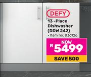 Defy 13 Place Dishwasher DDW 242 836126