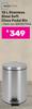 Mainstays 12L Stainless Steel Soft Close Pedal Bin 850027444