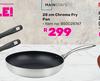 Mainstays 28cm Chrome Fry Pan 850028767