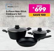 Mainstays 5 Piece Non Stick Cookware Set 850028830