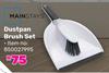 Mainstays Dustpan & Brush Set