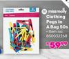 Missmolly Clothing Pegs In A Bag-50s Pack