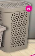 Otima 55Ltr Slimline Laundry Basket