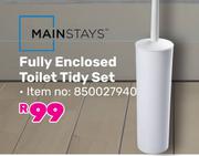Mainstays Fully Enclosed Toilet Tidy Set