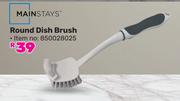 Mainstays Round Dish Brush