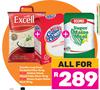 Excella Long Grain Parboiled Rice 10Kg+Golden Cloud Wheat Cake Flour 10Kg+Econo Super Maize Meal 10K