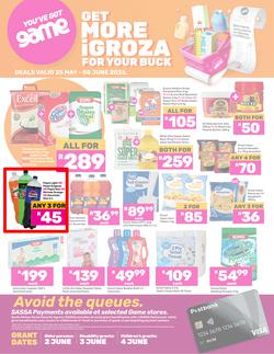 Game SASSA : Get More iGroza For Your Buck (25 May - 08 June 2026), page 1