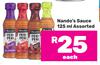 Nando's Sauce Assorted-125ml Each