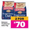 Bokomo Traditional Oats-For 2 x 1Kg