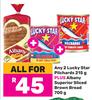 Lucky Star Pilchards 2 x 215g Plus Albany Superior Sliced Brown Bread 700g-For All