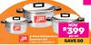 Hart 6 Piece Kitchen Hero Cookware Set 850018111-Per Set