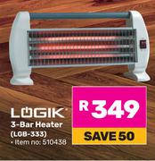 Logik 3 Bar Heater LGB-333 510438