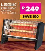 Logik 2 Bar Heater LHZ-422 728515
