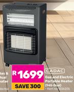 Cadac Gas & Electric Portable Heater 945-DUAL 836205