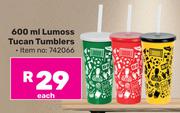 600ml Lumoss Tucan Tumblers 742066