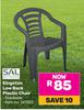 Sal Kingston Low Back Plastic Chair 767303