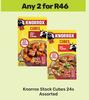 Knorrox Stock Cubes Assorted-For Any 2 x 24s Pack