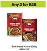 Bull Brand Mince Assorted-For Any 2 x 400g