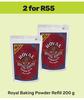 Royal Baking Powder Refill-For 2 x 200g