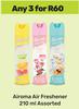 Airoma Air Freshener Assorted-For Any 3 x 210ml