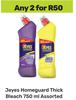 Jeyes Homeguard Thick Bleach Assorted-For Any 2 x 750ml
