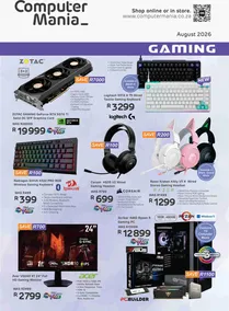 Computer Mania : Gaming (01 August - 31 August 2026)