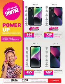 Game Cellular : Power Up (07 November - 08 December 2025)