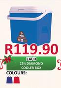 Pride 25Ltr Diamond Cooler Box