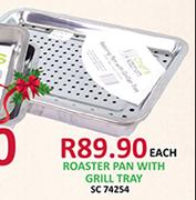 Roaster Pan With Grill Tray SC74254-Each