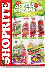 Shoprite Gauteng, Mpumalanga, North West & Limpopo : Apples & Pears Now In Season (29 April - 12 May 2024)